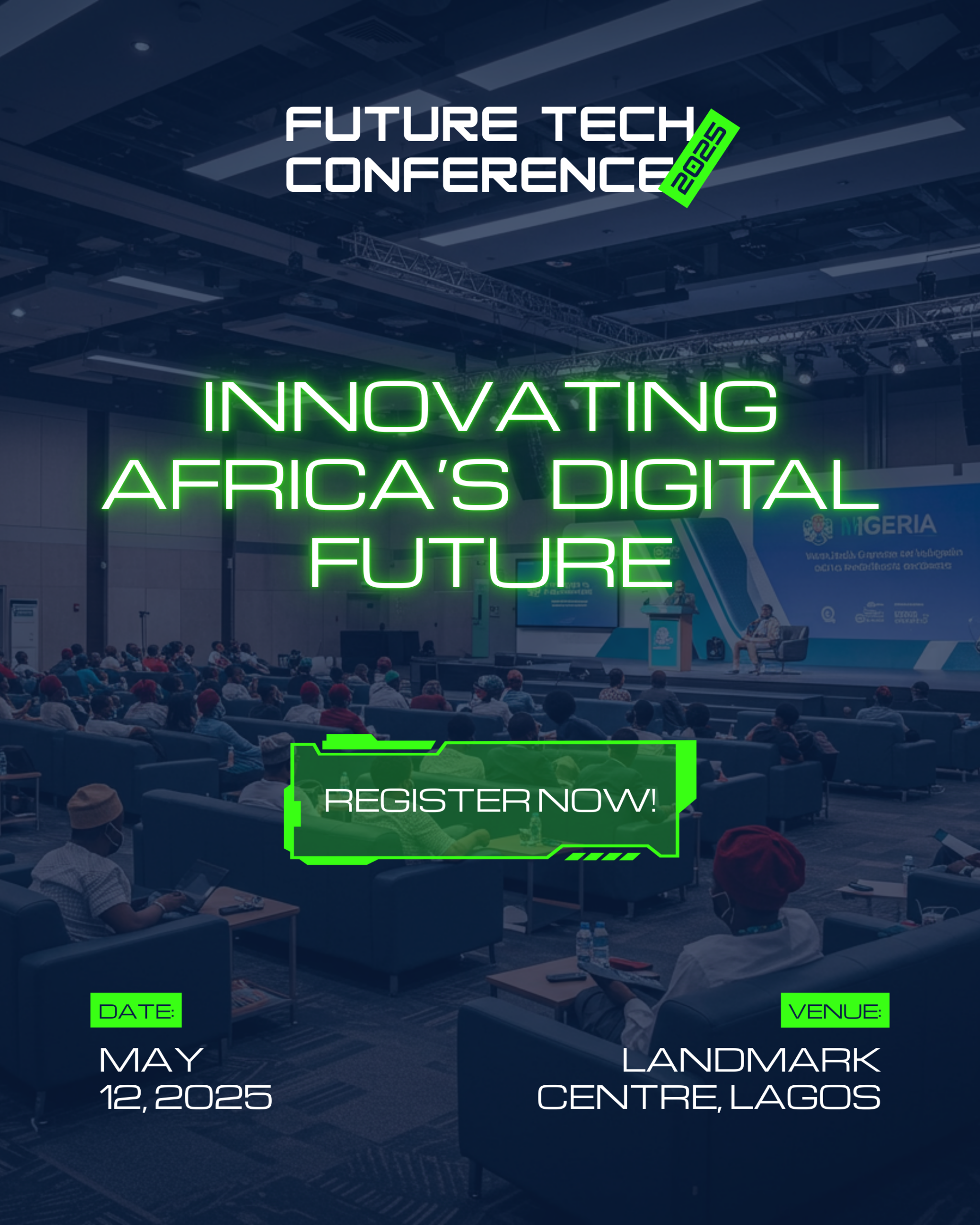 premium tech business flyer