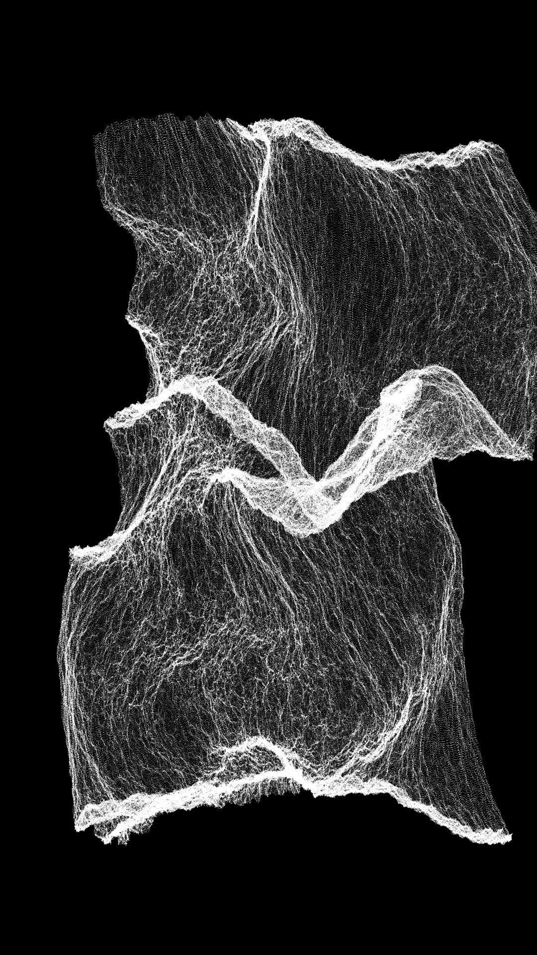 particle audioreactive visual