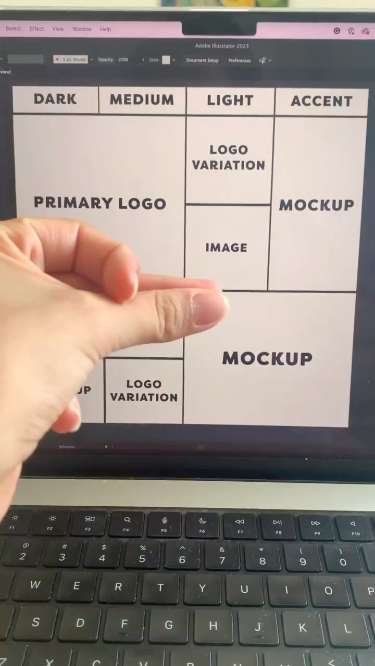 Creating a Brand Board on Adobe Illustrator | Design By Ayelet