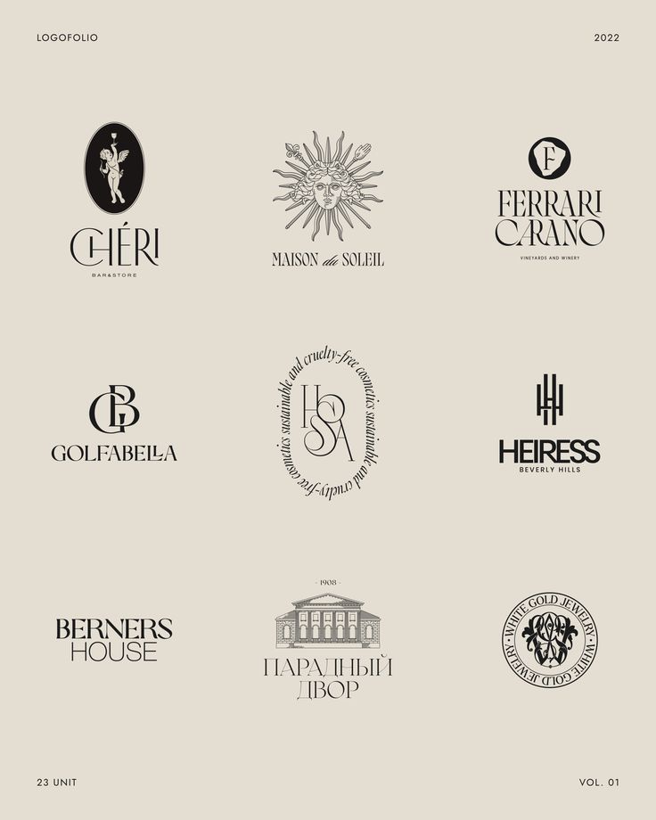 Luxury logo design