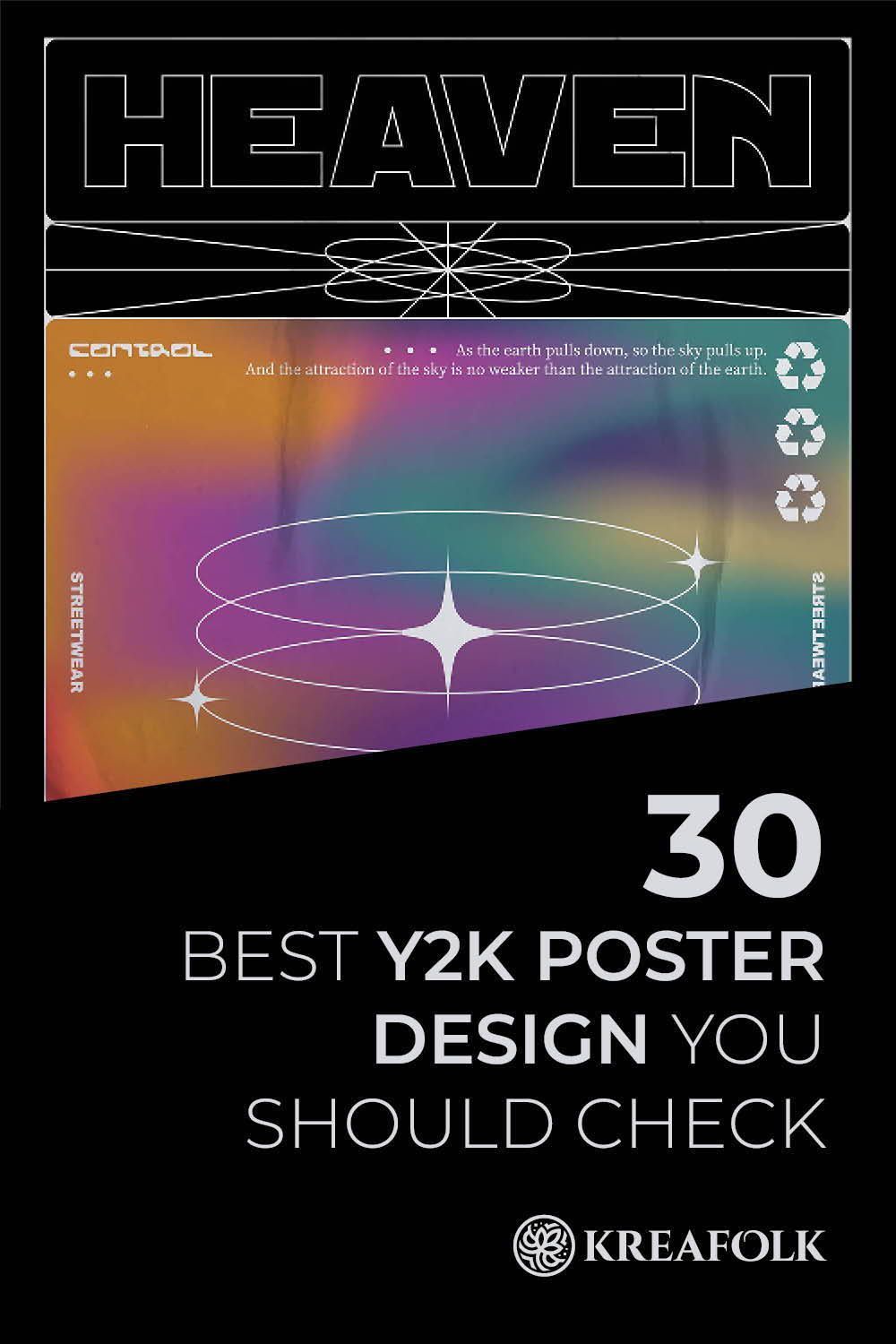 30 Best Y2K Poster Design Ideas You Should Check