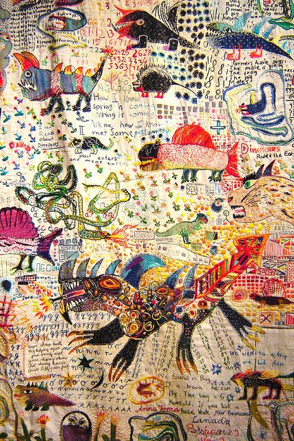 Anna Torma Quilt detail