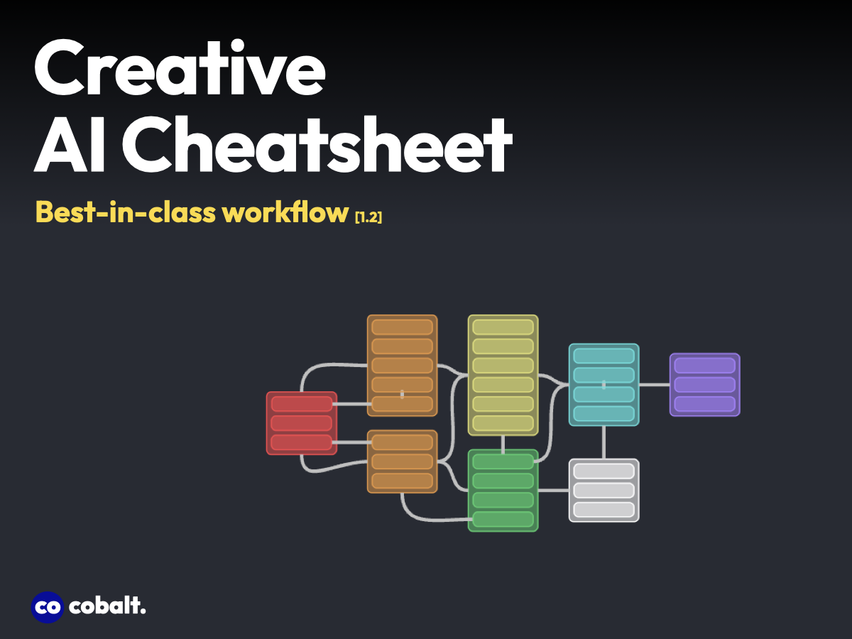 Creative AI Cheatsheet