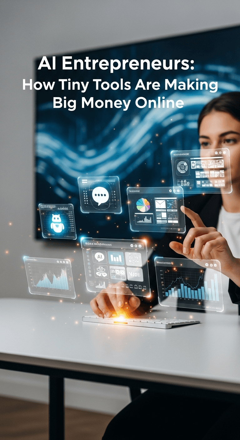 AI Entrepreneurs: How Tiny Tools Are Making Big Money Online