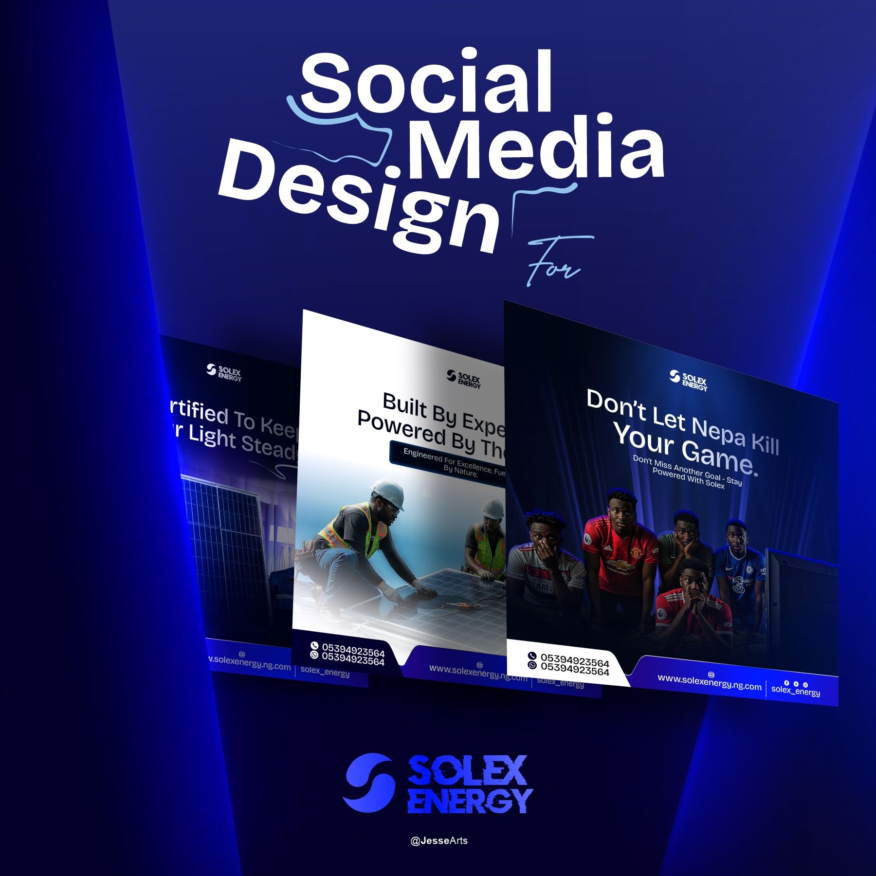 Social Media design For Solex