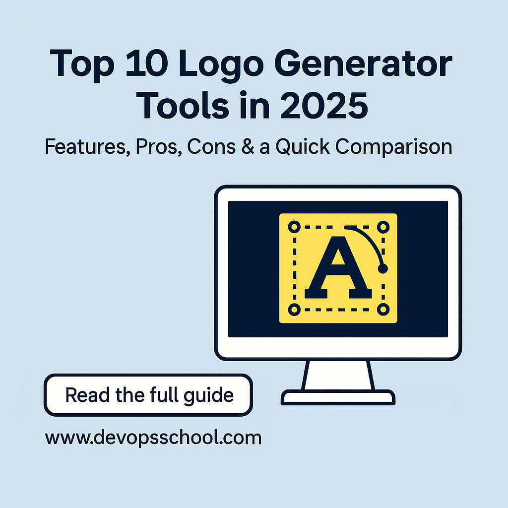 Top 10 Logo Generator Tools in 2025 — Features, Pros, Cons & a Quick Comparison