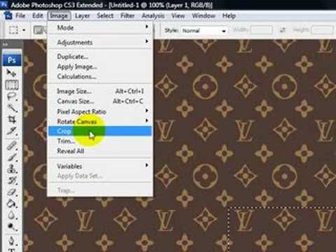 How To Create A Louis Vuitton Pattern