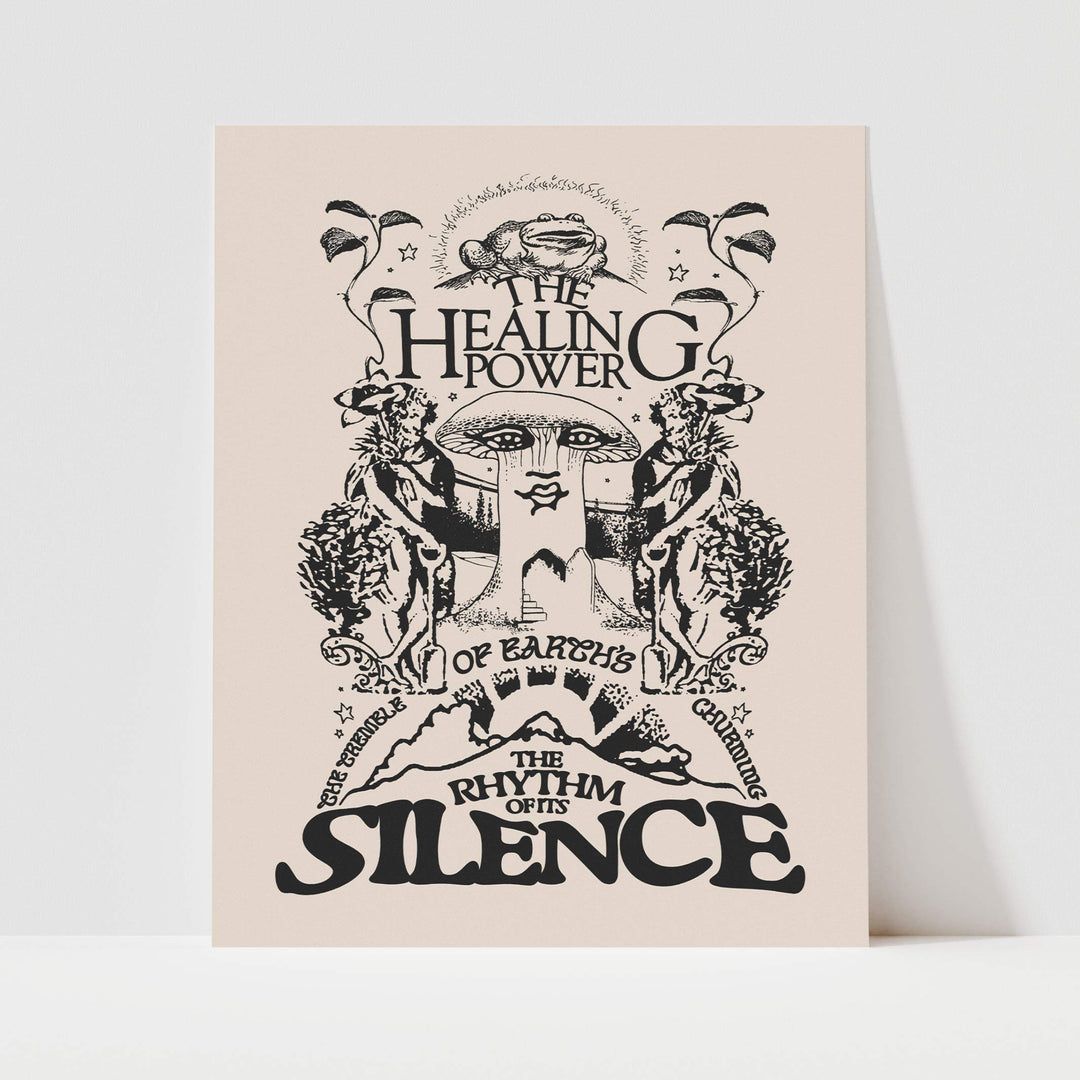 The Rhythm of Silence Print