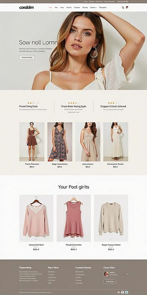 Launch Your Women’s Fashion Brand with a Stunning Website