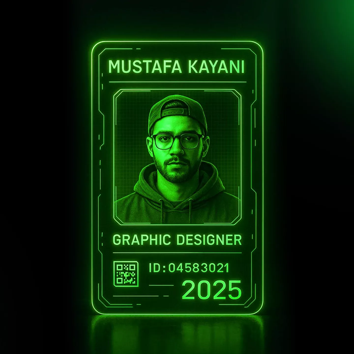 Digital Identity Card design using AI