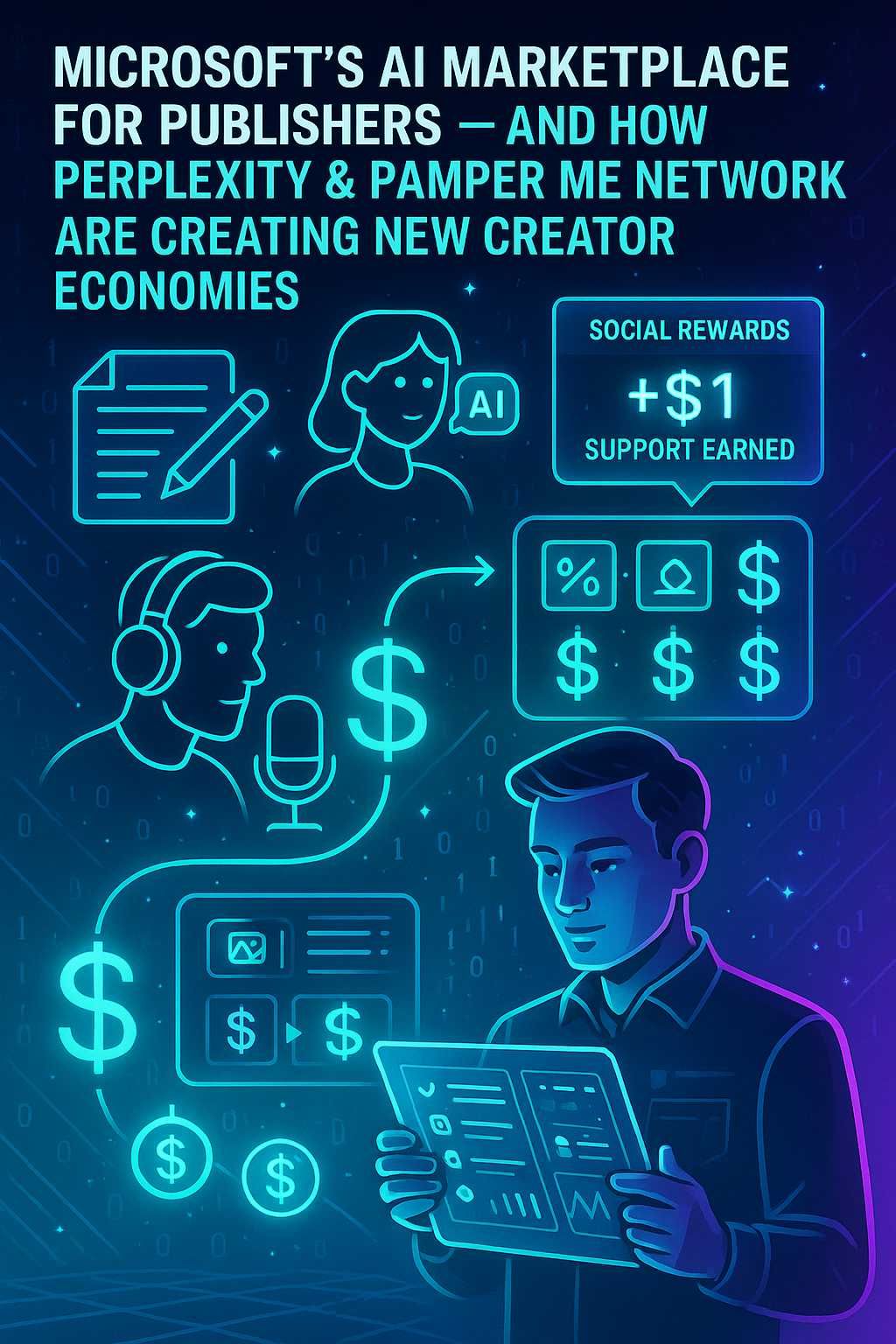 Microsoft’s AI Marketplace for Publishers – Creating New Creator Economies