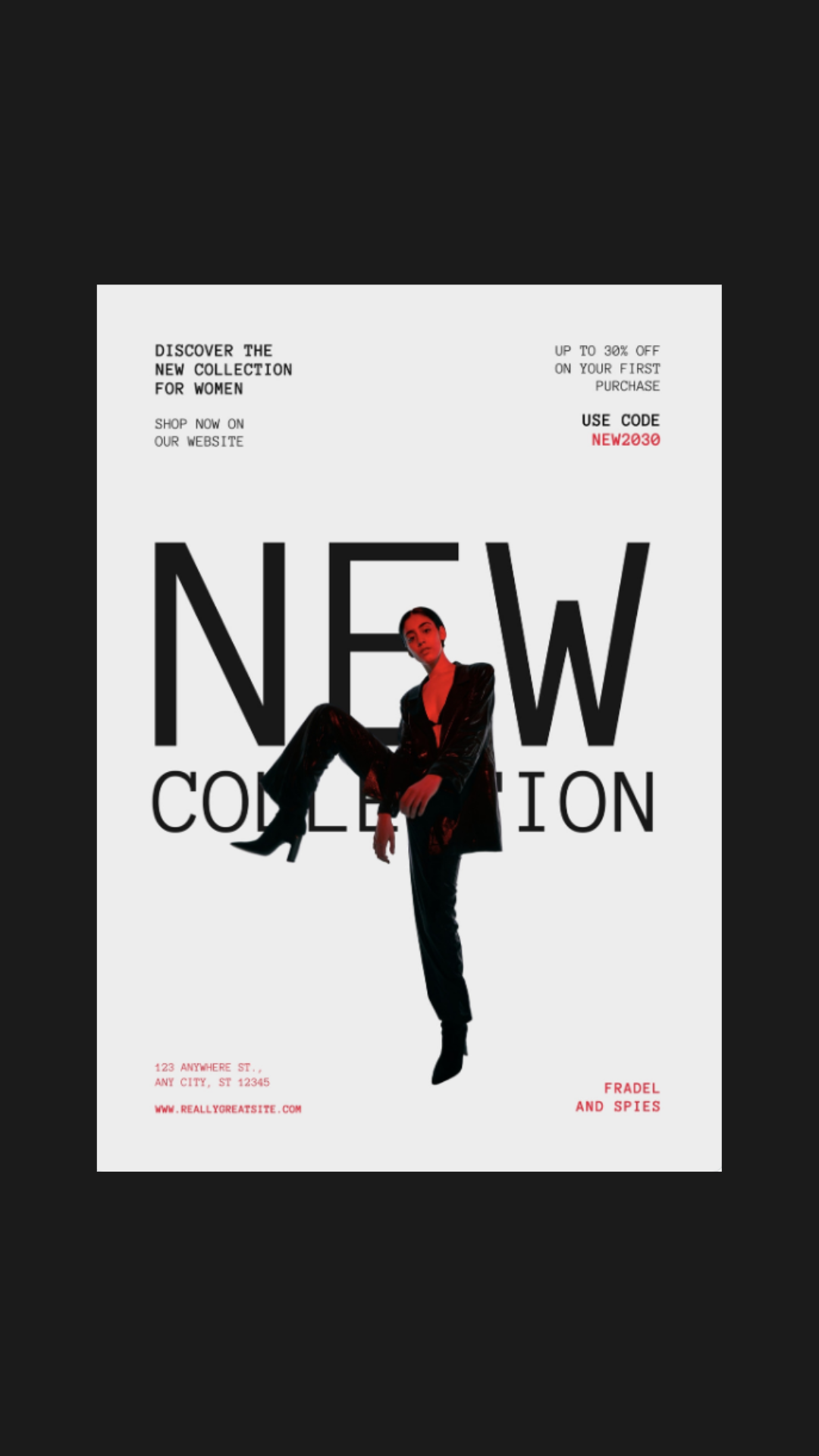 Flyer Template in Canva