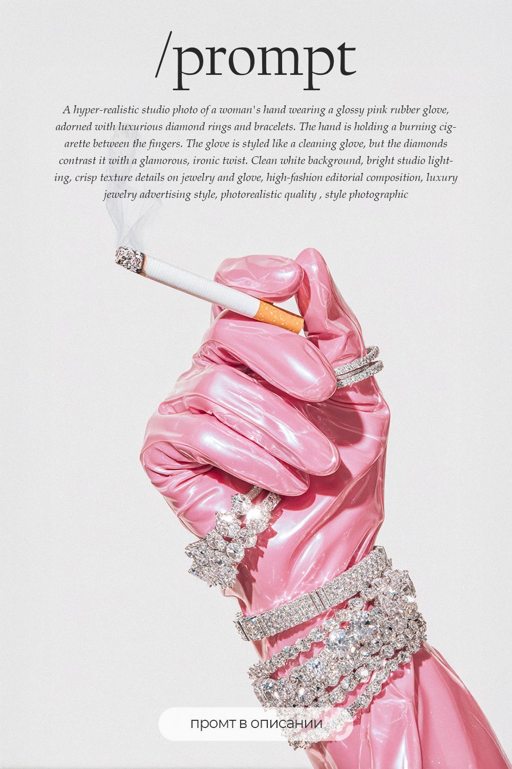 Midjourney Prompt | Luxury AI Fashion Editorial