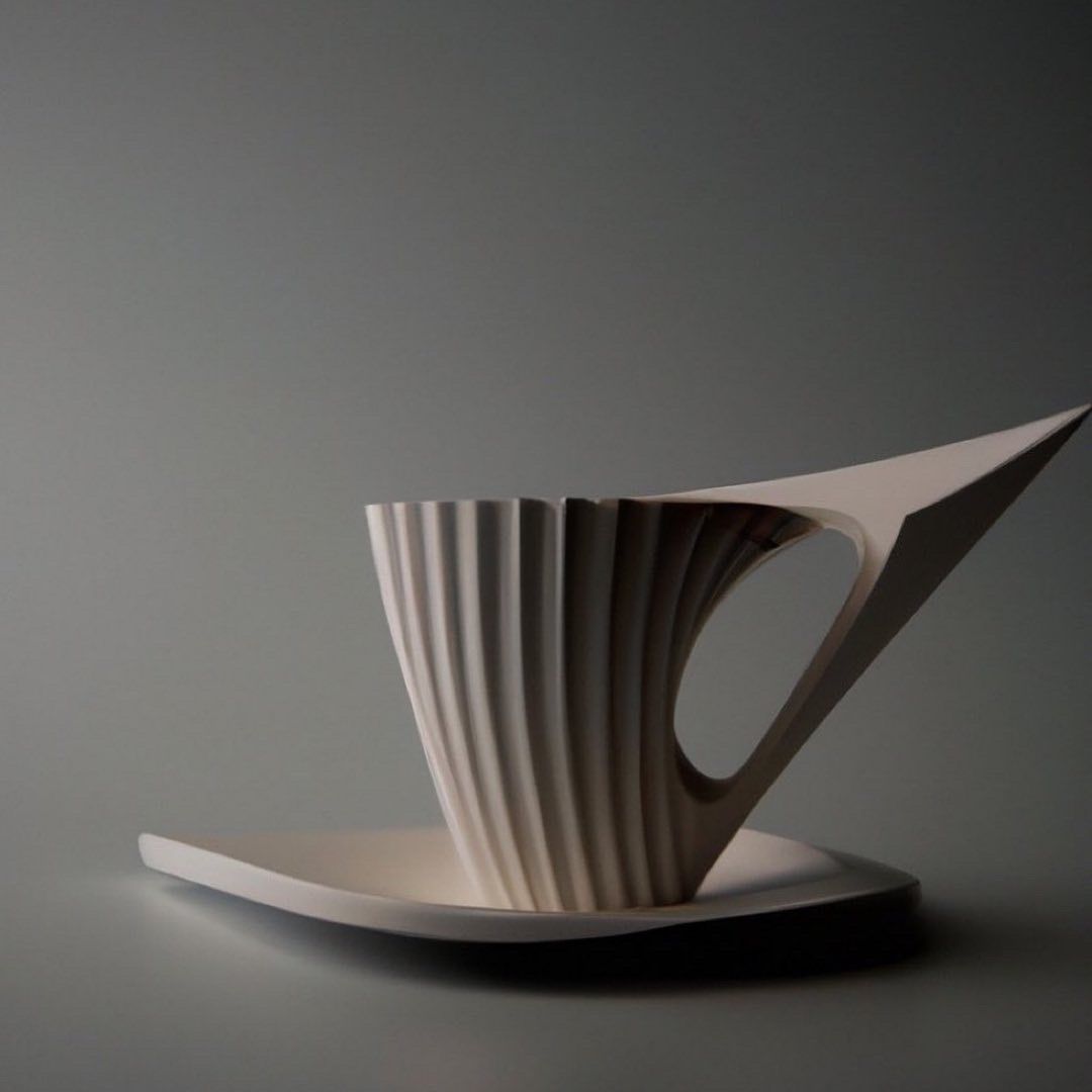 Archived Dreams® on Instagram: “coffee cups designed by famous architects ☕️ – 1. Santiago Calatr…