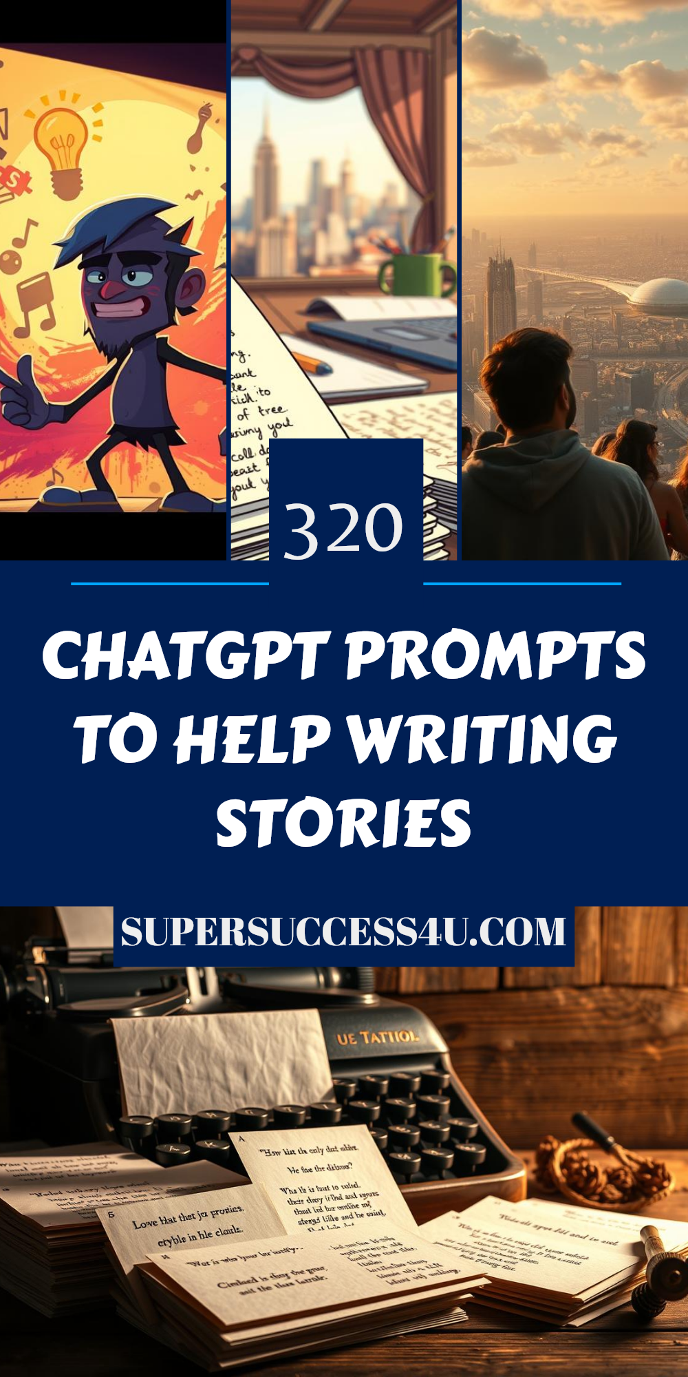 320 ChatGPT Prompts To Help Writing Stories