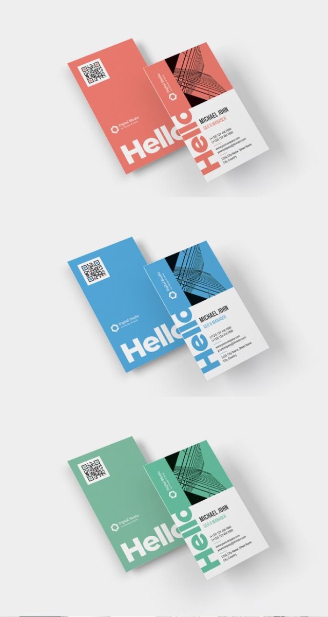 The Business Card Design AI, EPS, INDD, PSD