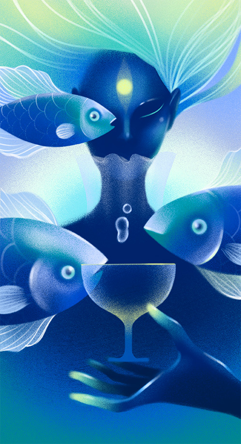 Comparative Tarot: Esoteric Art & Spiritual Animation Gif Showcase