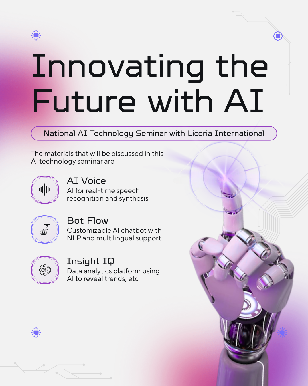 Innovating the Future with AI 🤖 | National AI Technology Seminar Highlights