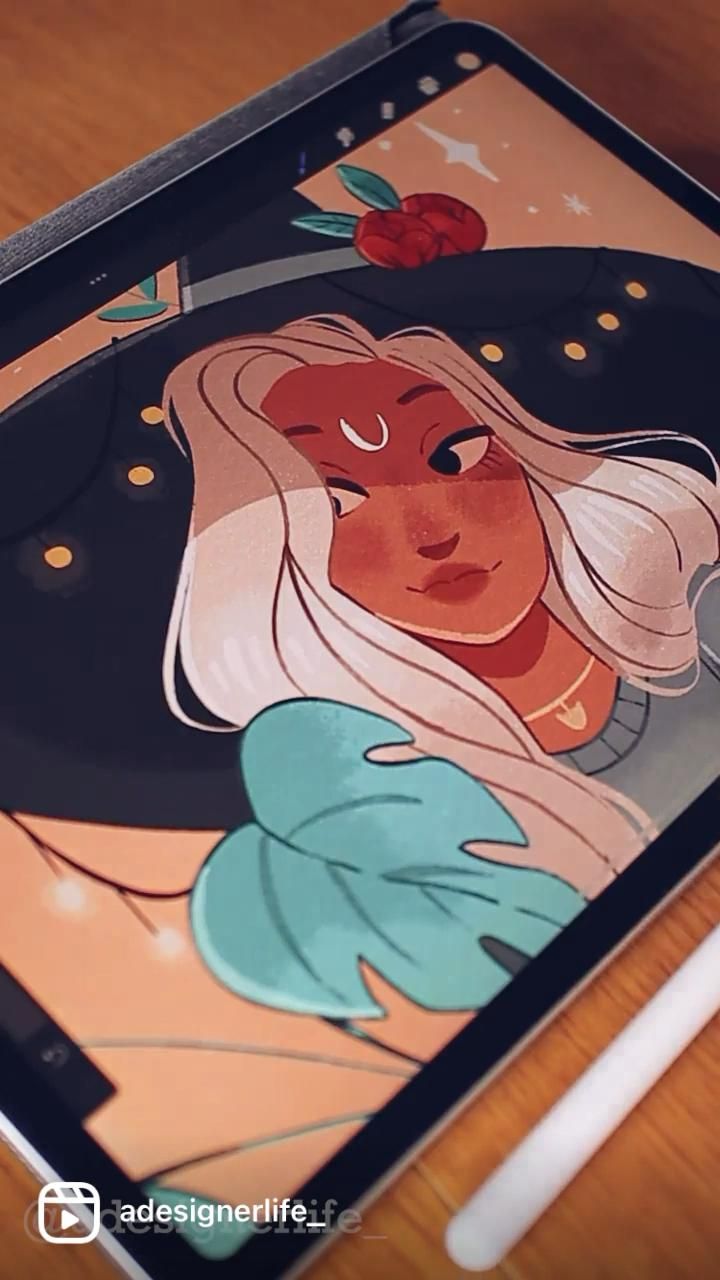 #adl125k painting process in Procreate