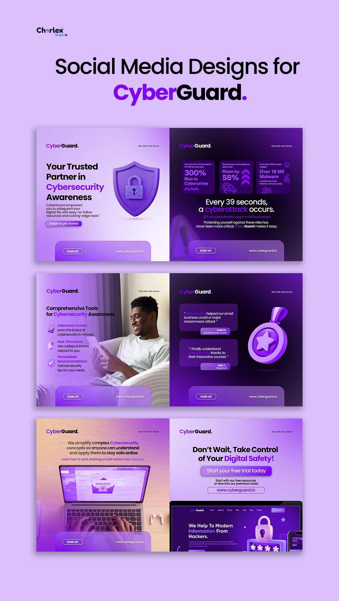 Cybersecurity Social Media Ad