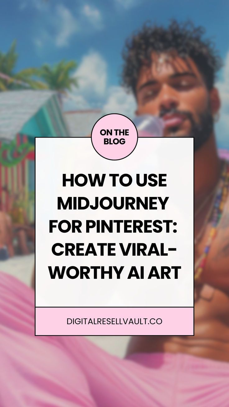 Mastering Midjourney for Pinterest: Generate Viral AI Art & Revenue
