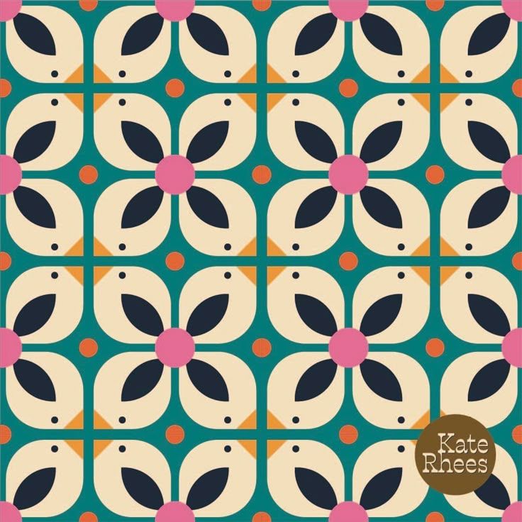 Stunning Birds in Spanish Tile Inspired Patterns