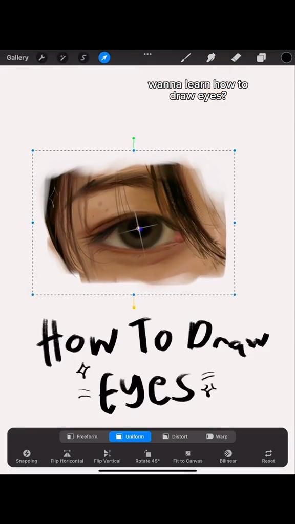 how to draw eyes – rendering eyes tutorial