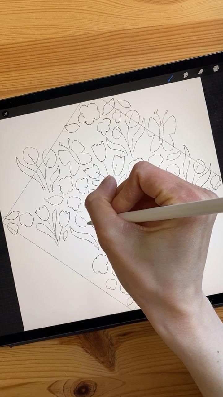 How to create a repeating pattern in Procreate