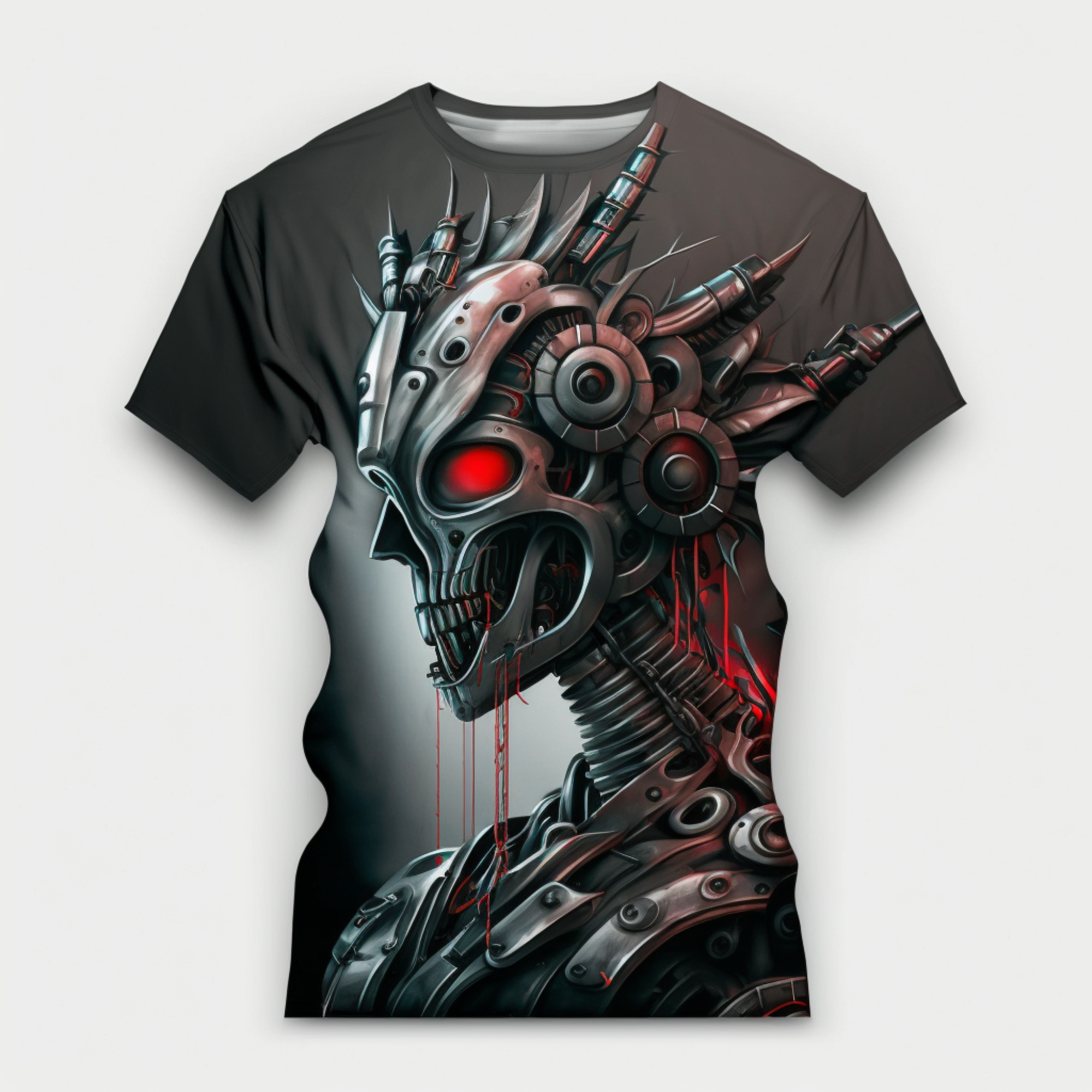 Pixelated t-shirt design.