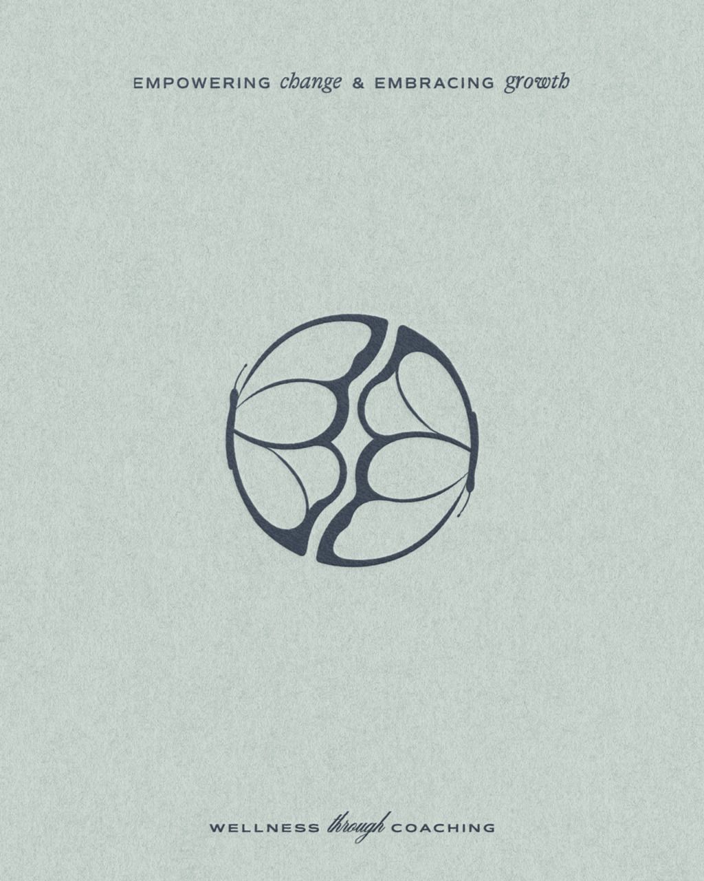 Find Your Balance: Yin-Yang Butterfly Wellness Logo