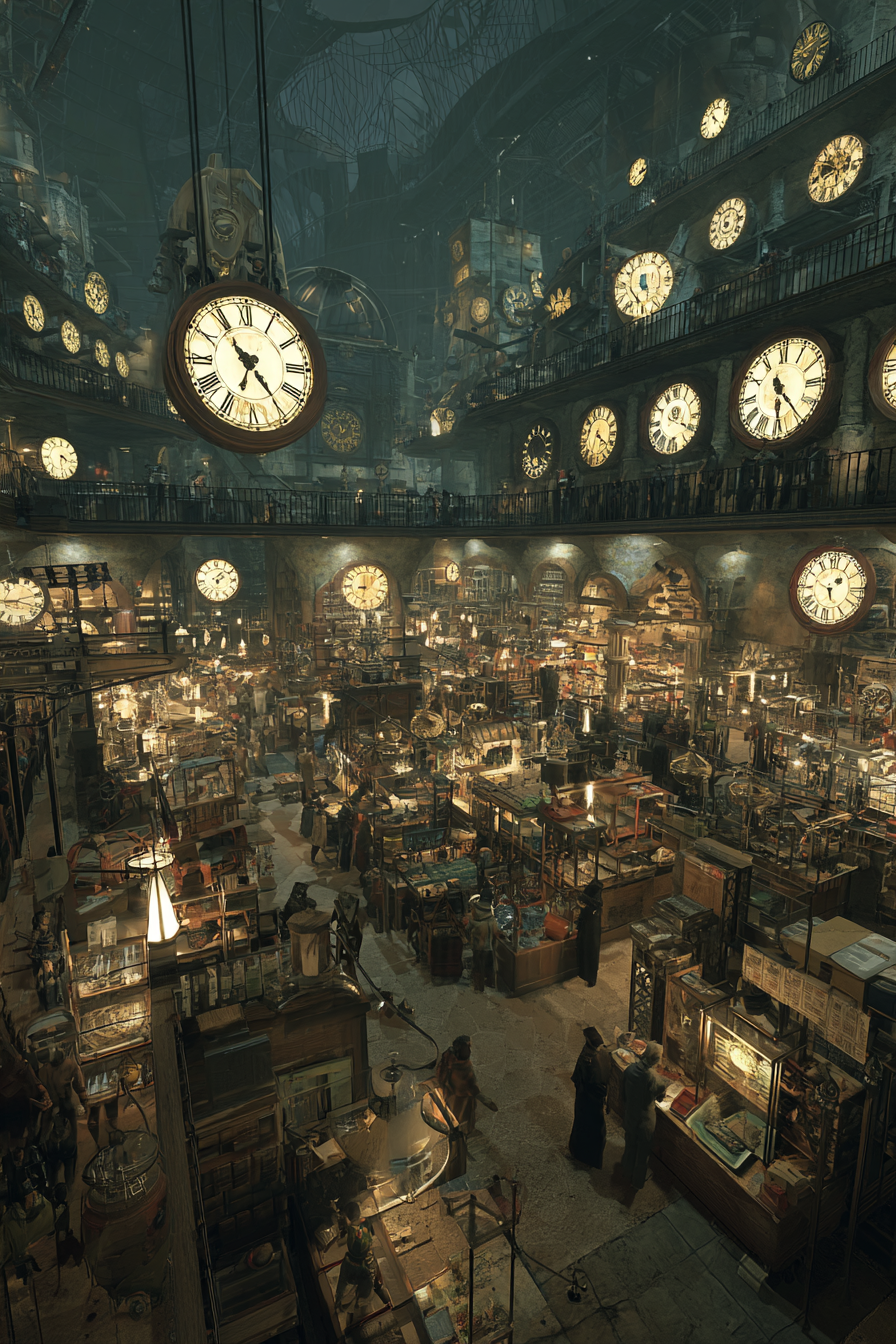 Futuristic Fair Beyond Time