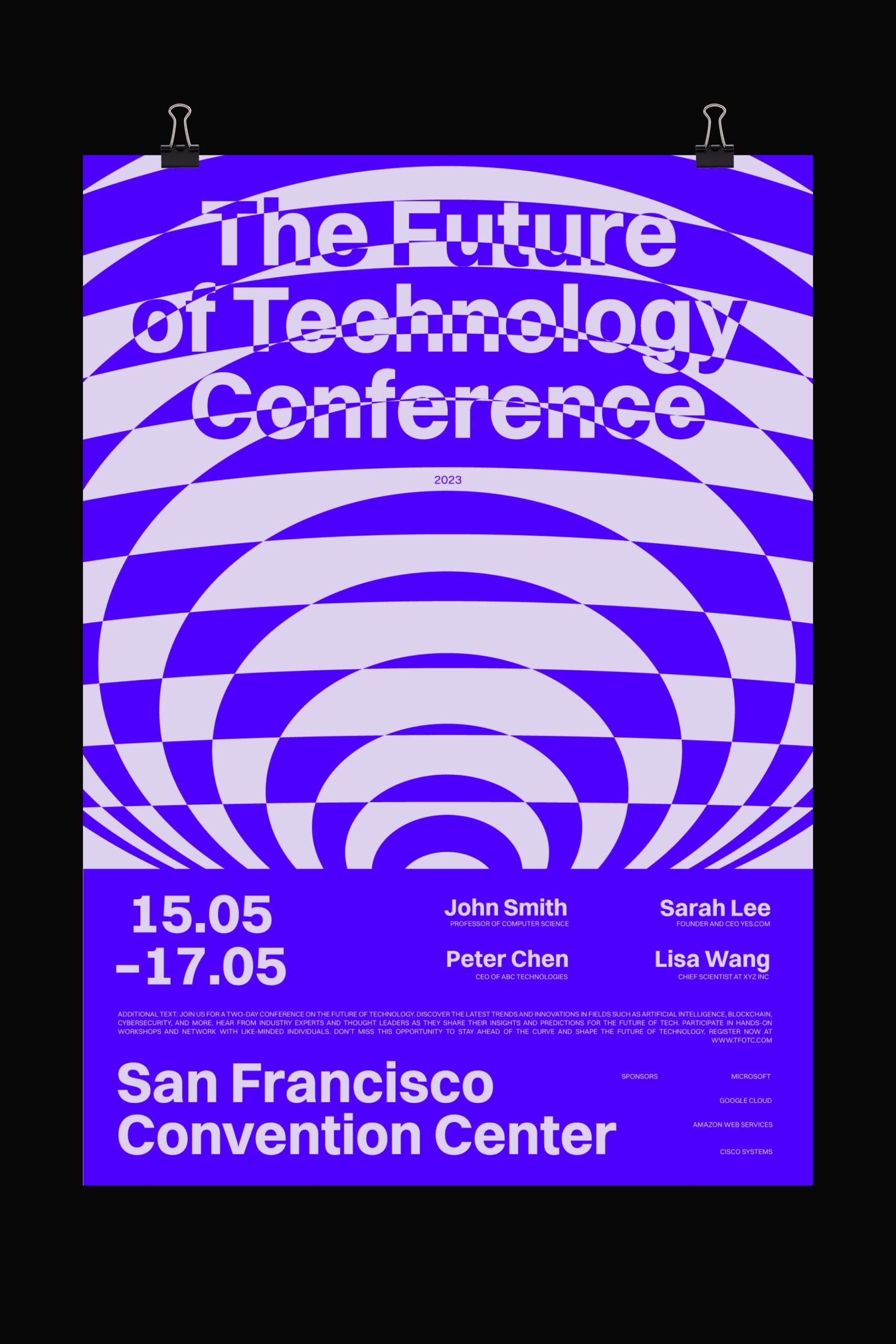 The Future of Technology Conference | Everyday Poster