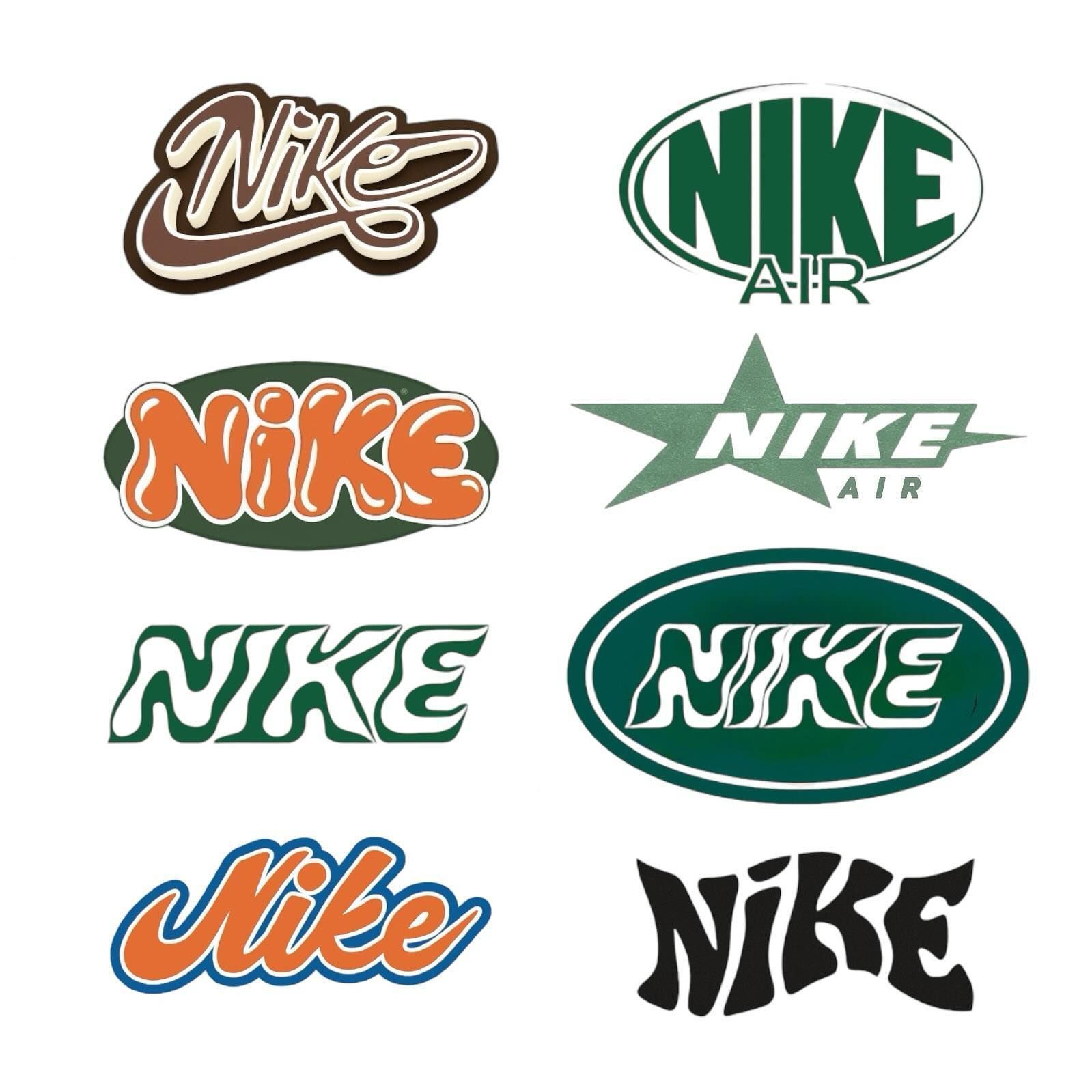 Random Typography by @sant1val with Nike Stickers…