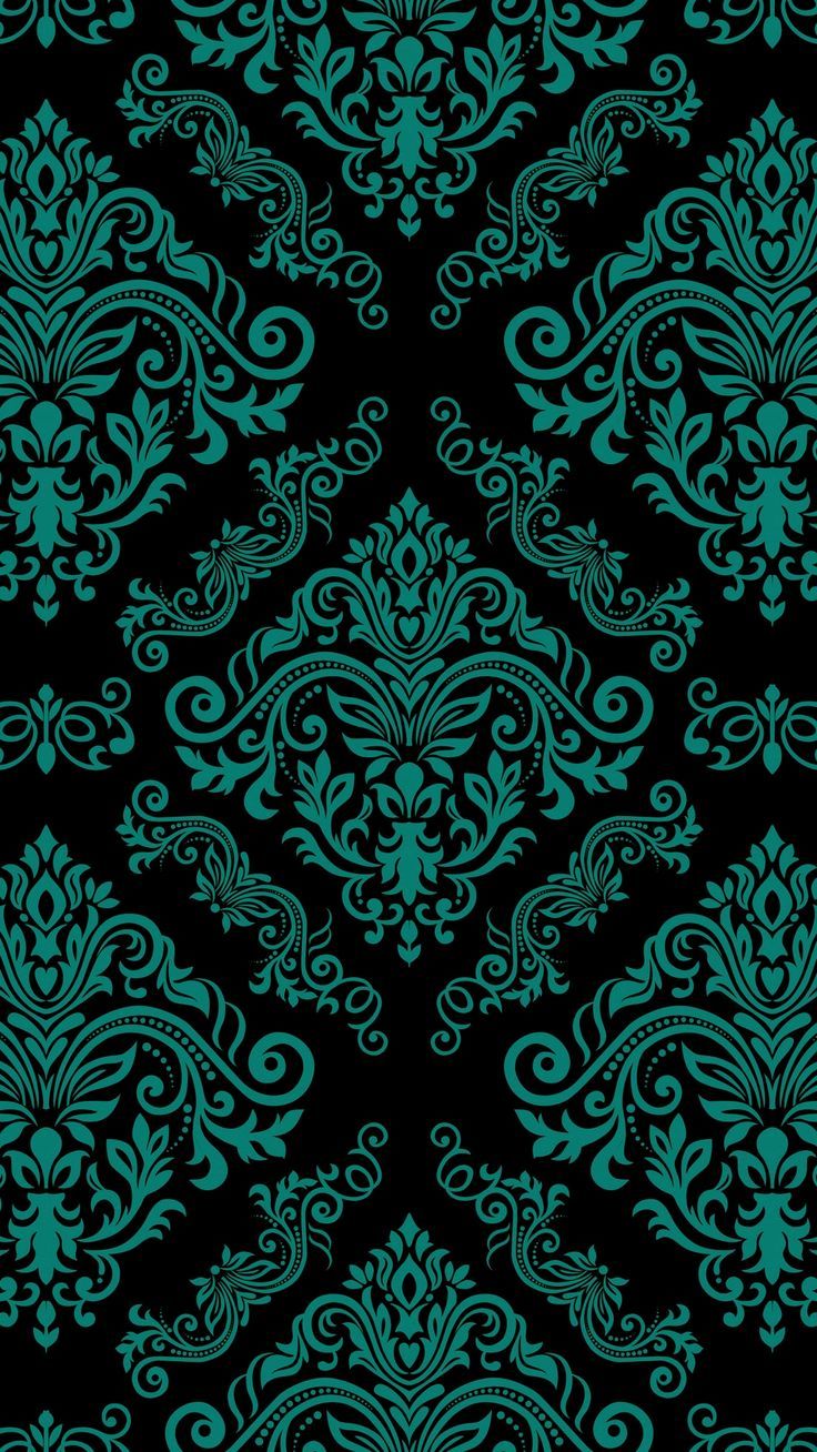 Обои на телефон, орнамент, дамаск, декор, иллюстрации
