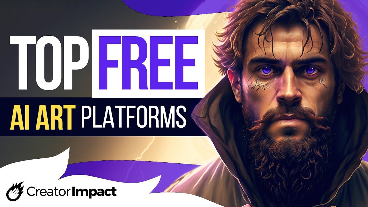 BEST FREE AI Art generator websites (Not Trials!)