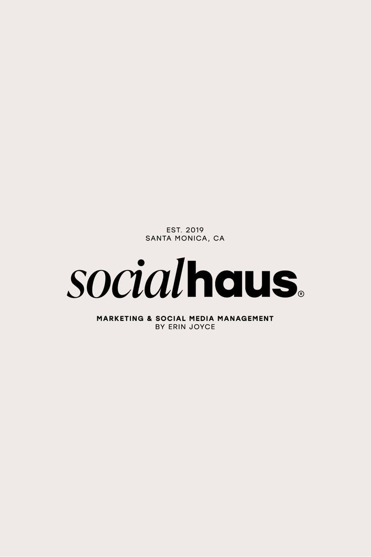 Social Haus | Marketing & Social Media Management Agency | Brand Identity &❤︎