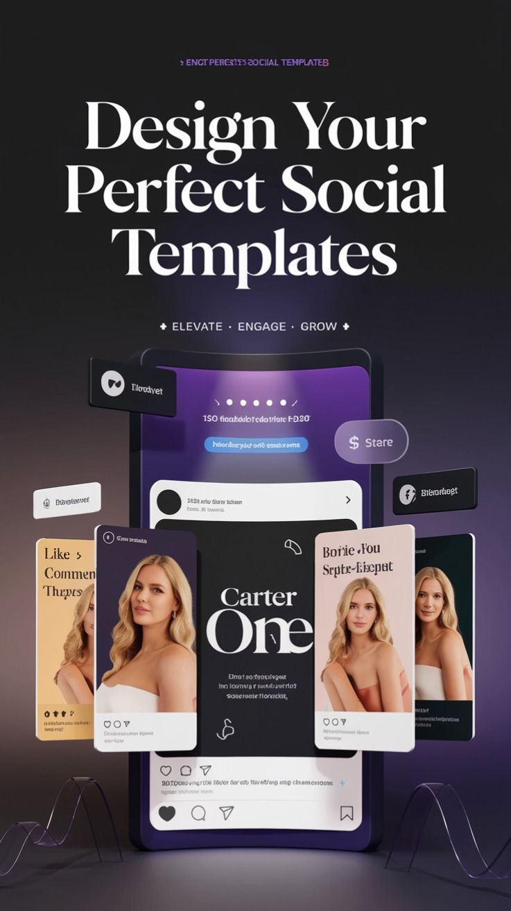 Stunning Instagram & Facebook Templates ✨
