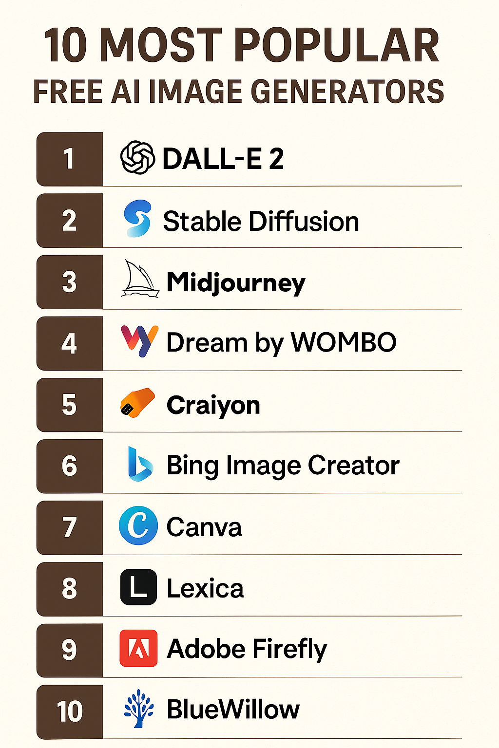 Create Stunning Images with These 10 Free AI Tools (No Design Skills Needed!)