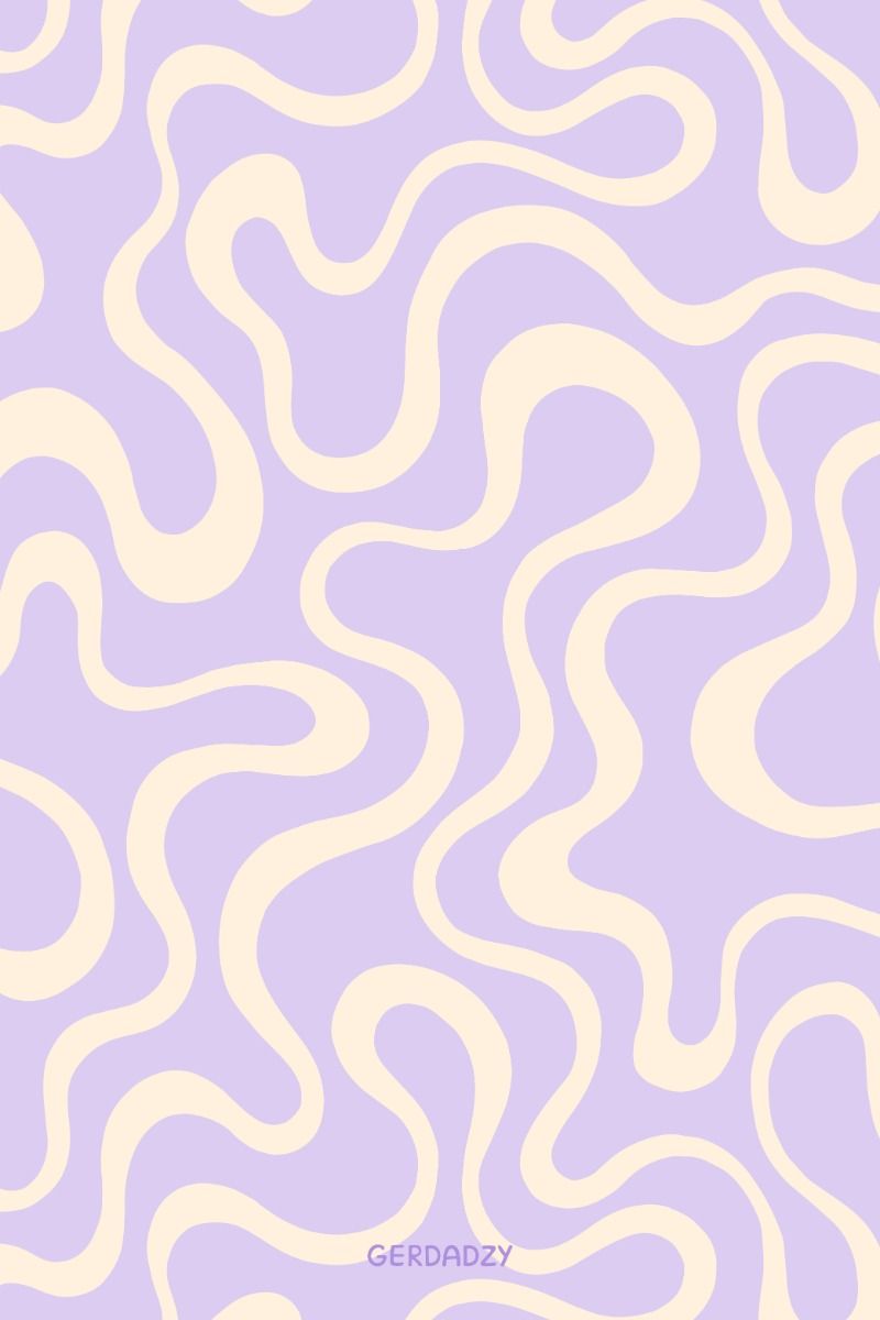 Purple swirly pattern by Gerdadzy