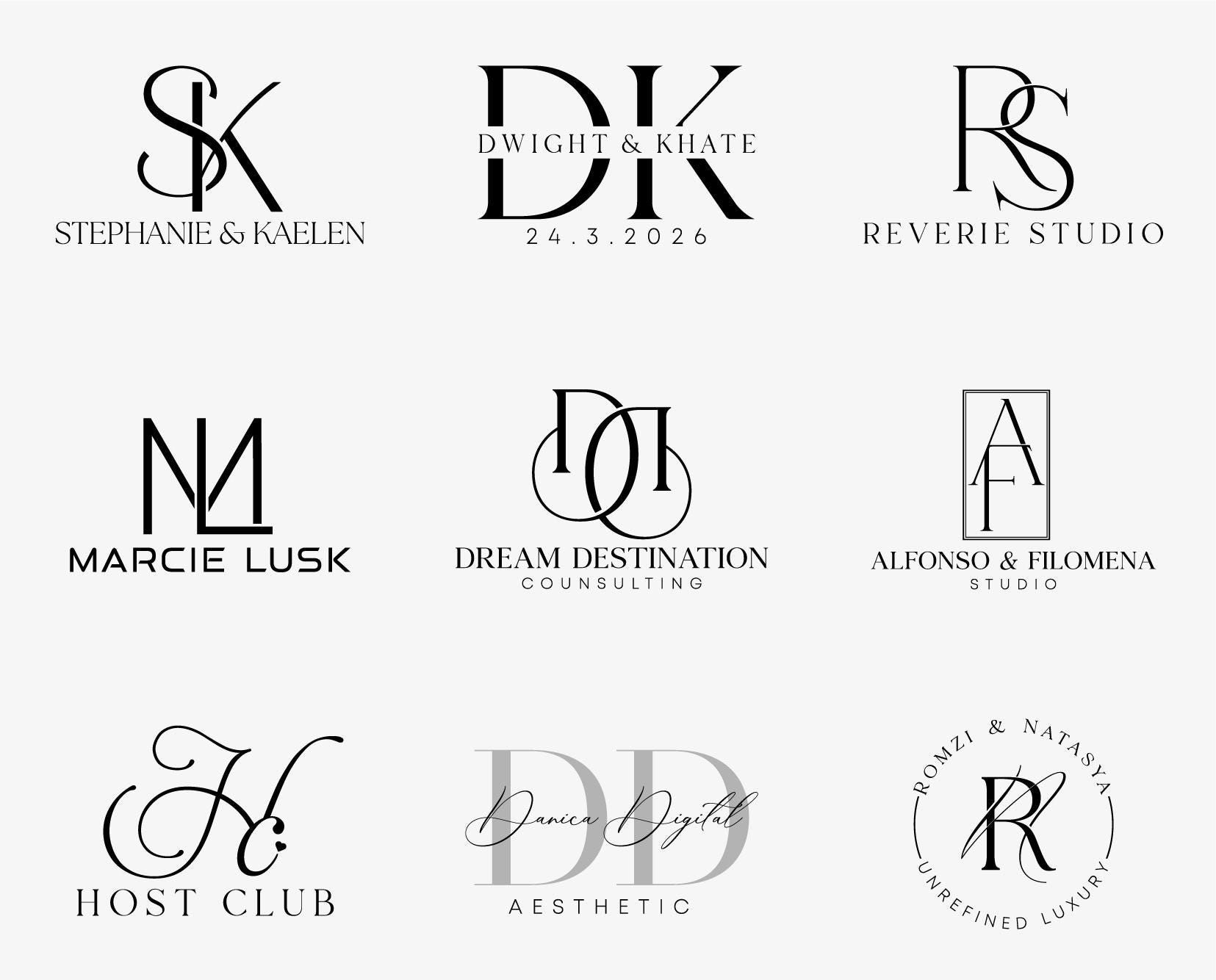 Je créerai un design de logo personnalisé pour votre entreprise Créateur de logo professionnel Création de logo Kit de branding personnalisé pour entreprise