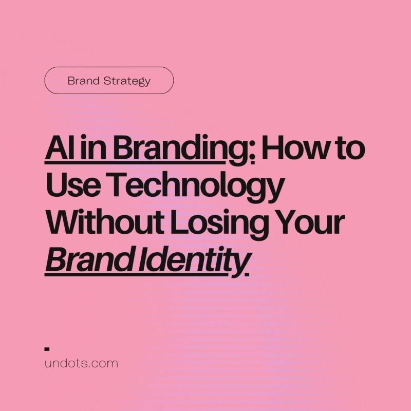 How to Use AI in Marketing Without Losing Your Brand Identity