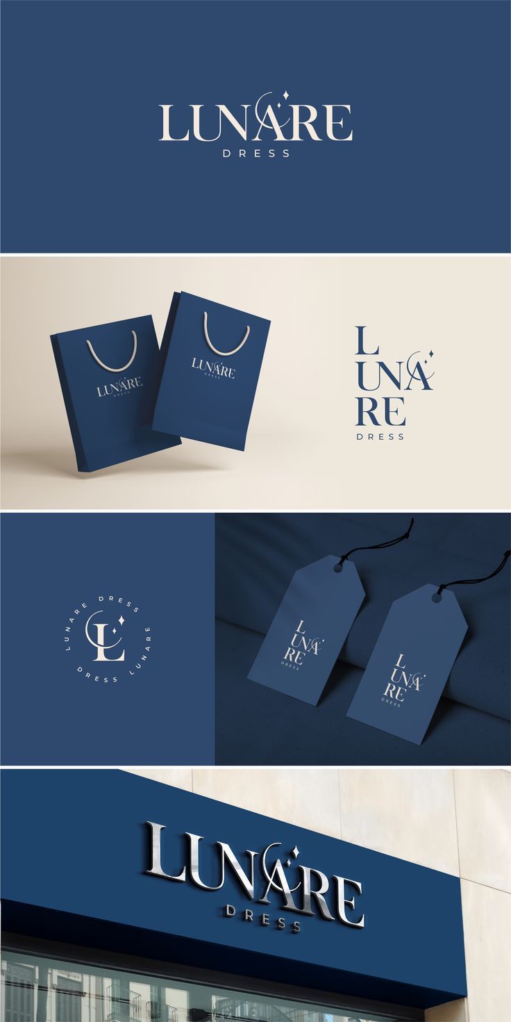 Logo for the Lunare Dress clothing brand