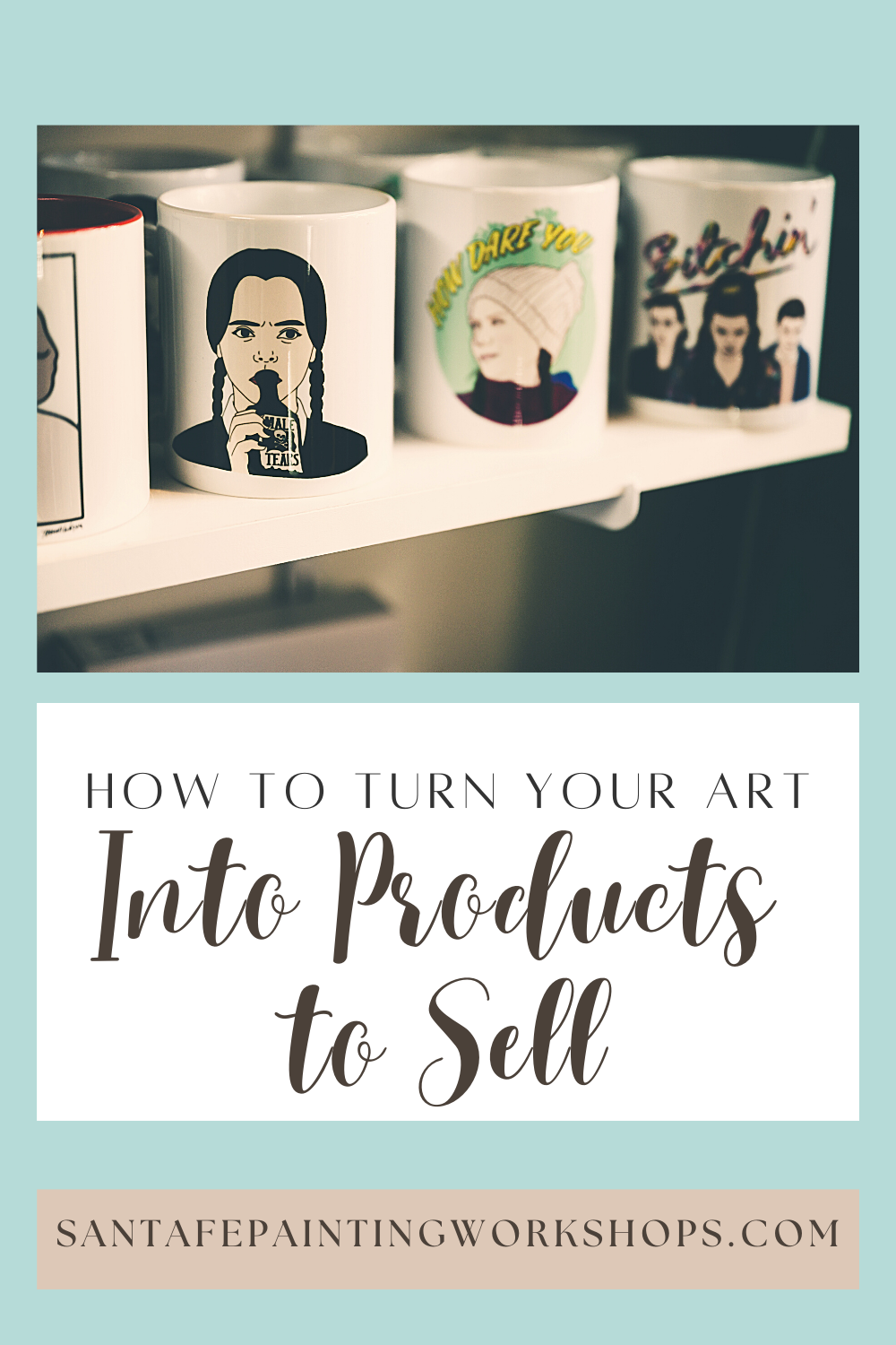 Turn Your Art Into Products to Sell