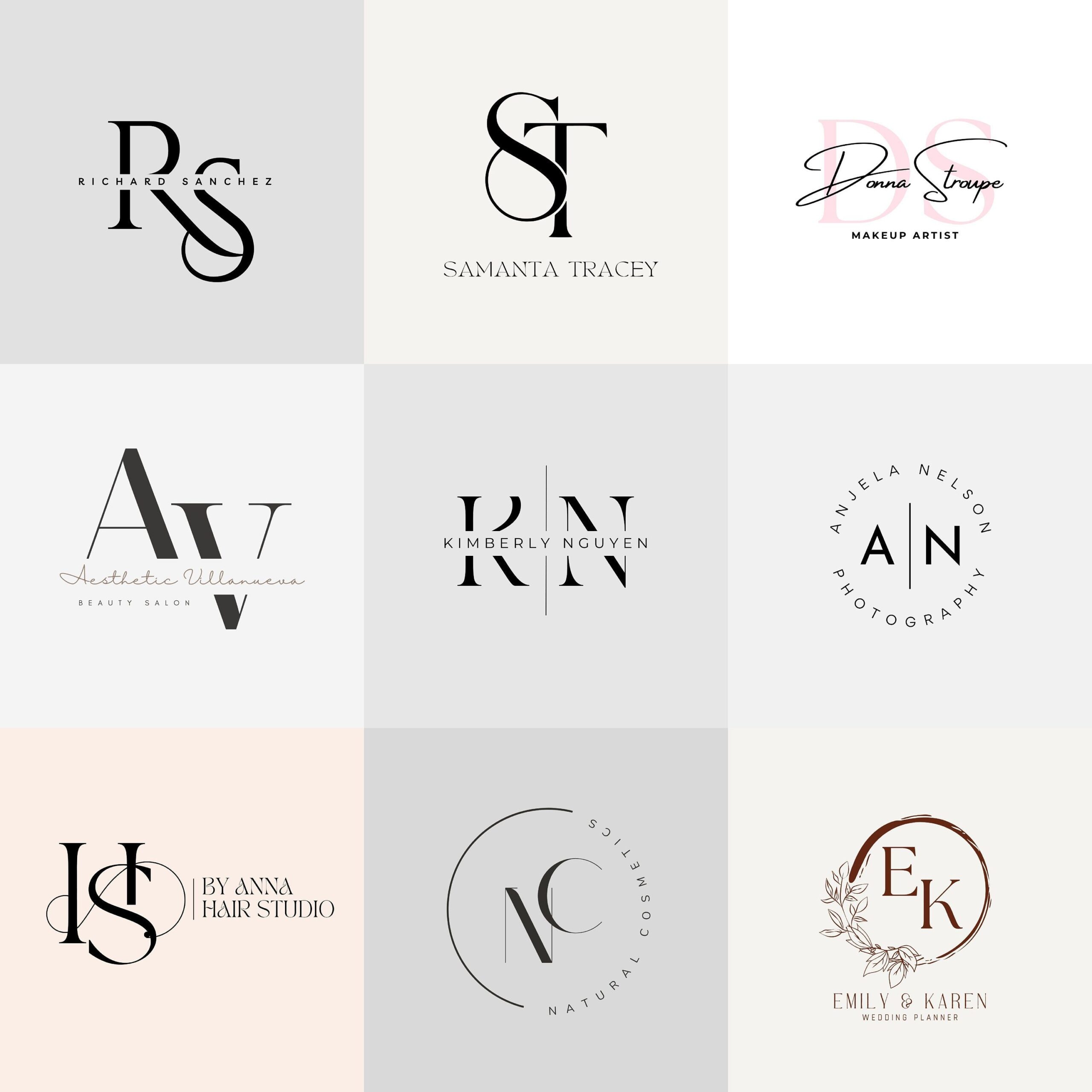 Graphic design, custom logo, logo maker, custom logo design, aesthetic logo