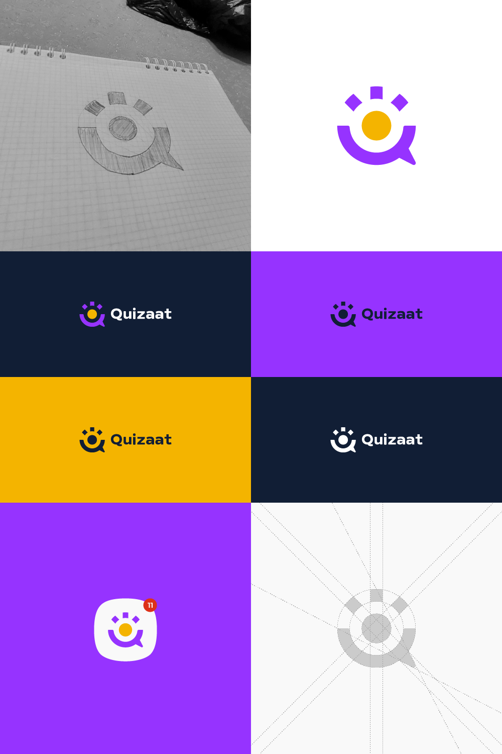 Quizaat Brand Identity