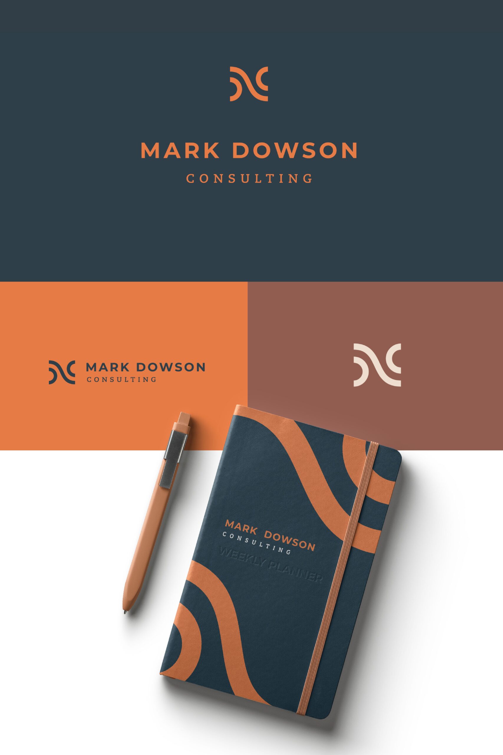 Consulting and Finance Business Branding identity design