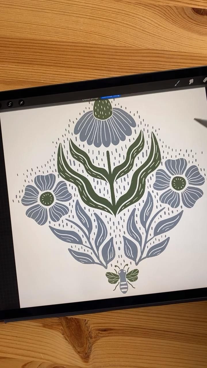 How to create a repeat pattern in Procreate