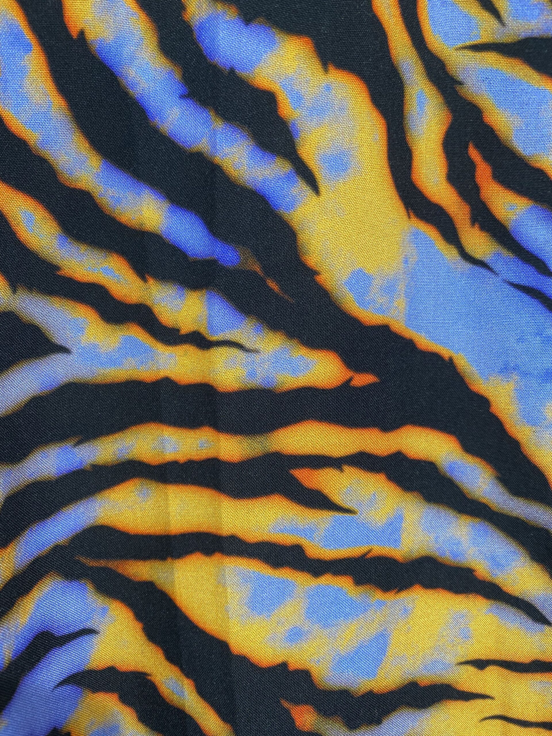 Lava Zebra Print