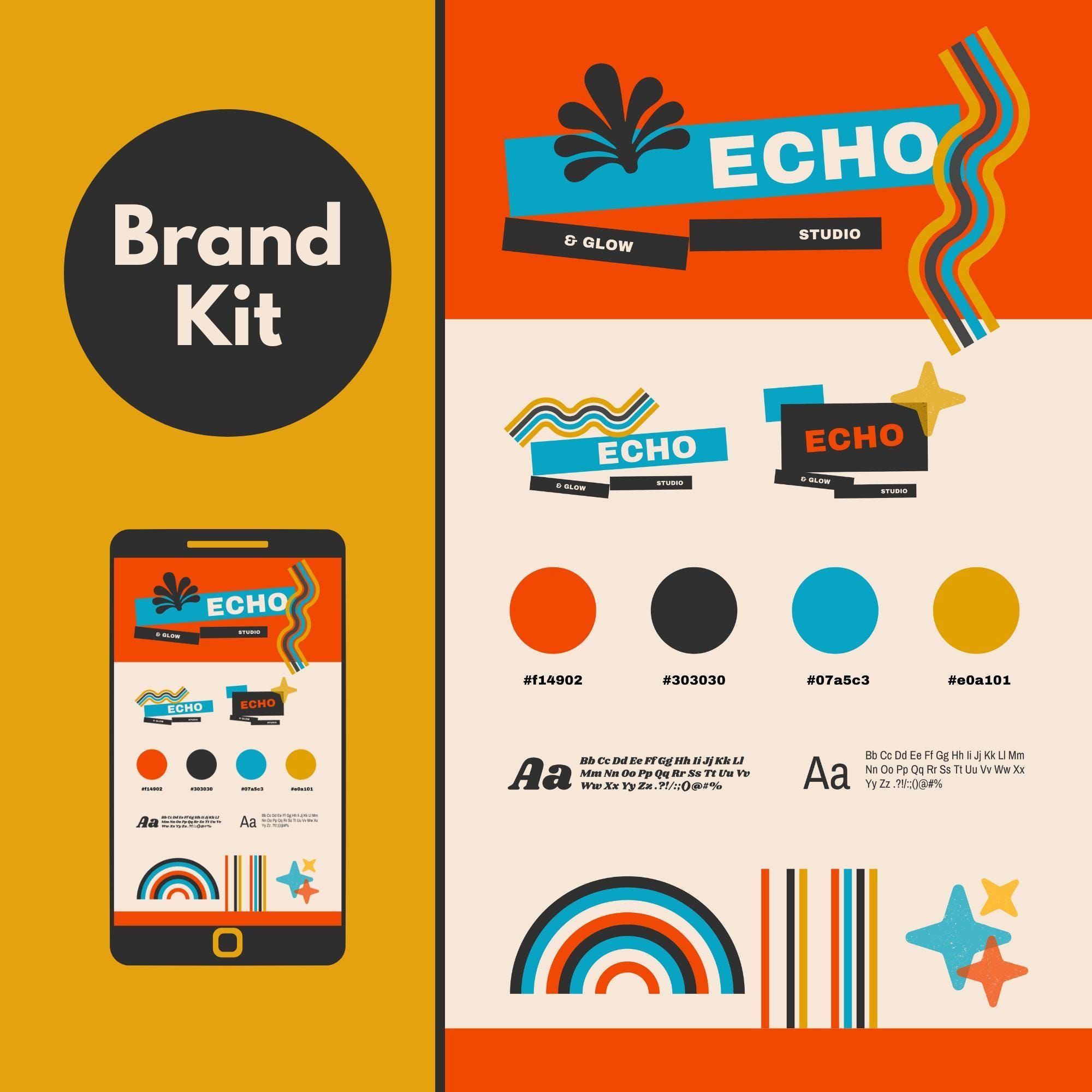 DIY Brand Kit Design | Custom Branding & Logo Kit | Creative Graphic Design