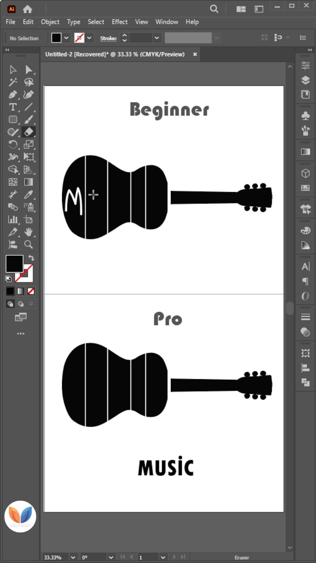 Adobe Illustrator Tips – Creating Music Logo Design